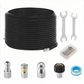 💦 60% OFF INSTANT! 🚿 5800PSI Sewer Jetter Kit - Unclogs Drains/Pipes with Rotating Nozzle, Fits Most Pressure Washers 🔧📦