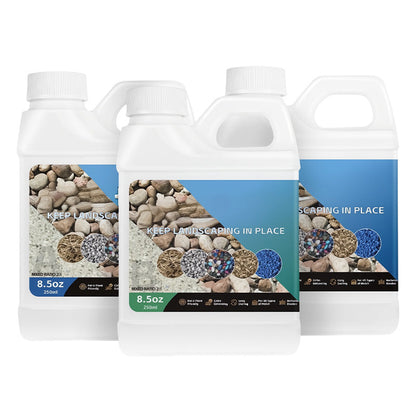 🪨 50% OFF NOW! 🌿 Clear Rock Glue for Landscaping - Waterproof & Weather-Resistant Bond for Stones/Pebbles/Garden Decor 🏡✨