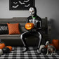 💀 60% OFF NOW! ✨ Glow-in-Dark Skeleton Costume - Full-Body LED Illusion for Halloween Parties & Cosplay Events 🎃🔦