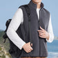 💥 60% OFF ! 🧥 Men's Stand Collar Thickened Full Zip Vest – Warm & Stylish ❄️