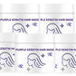 💜 BUY 2 GET 1 FREE! ✨ Purple Keratin Hair Mask - Intense Repair for Curly or Color-Treated Hair, Restores Shine & Softness in 3 Mins 🌿🧴