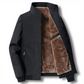 🧥 60% OFF! 💨 Men's Anti-Wrinkle Zippered Jacket - Waterproof and Windproof, Warm Comfort for Winter Outdoor Activities ❄️📦