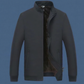 🧥 60% OFF! 💨 Men's Anti-Wrinkle Zippered Jacket - Waterproof and Windproof, Warm Comfort for Winter Outdoor Activities ❄️📦