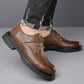 👞 60% OFF NOW! 🌬️ Men's Retro PU Leather Shoes - Breathable & Flexible Sole, Classic Design for Daily Comfort 🏃‍♂️📦