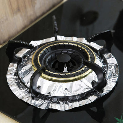 📢 50% OFF !! ⏰ Stove Aluminum Foil Oil-Proof Pads — No More Scrubbing 🍳
