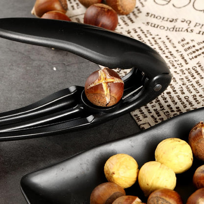 🔥 BUY 2 GET 1 FREE! ✨ Chestnut Peeler - Effortlessly Remove Shells with Ergonomic Safety Design for Holiday Cooking & Meal Prep 🍂🔪