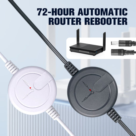 📶 BUY 2 GET 1 FREE! ⚡ 72-Hour Automatic Router Rebooter - Programmable Cycle Stabilizes Internet Connection, No Manual Reset Needed 🔄📦