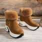 👢 60% OFF NOW! ✨ Women’s Thick Sole Lined Ankle Boots - Warm & Comfortable for Winter, Stylish Urban Look with Non-Slip Grip ❄️📦