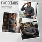 👔 60% OFF NOW! ✨ Men's Solid Color Lapel Long Sleeve Shirt - Classic Business Formal Wear with Comfortable Fit & Wrinkle-Resistant Fabric 💼🎯