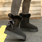 👢 68% OFF NOW! ✨ Women's Plush Bowtie Platform Snow Boots - Thermal Insulated & Waterproof Winter Boots with Anti-Slip Sole for Snowy Days ❄️🎀