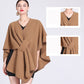 🧣 60% OFF NOW! ✨ Women's Elegant Faux Wool Wrap Shawl - Soft Thermal Lining with Hidden Pocket for Versatile Style & Comfort 🌸🛍️
