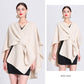 🧣 60% OFF NOW! ✨ Women's Elegant Faux Wool Wrap Shawl - Soft Thermal Lining with Hidden Pocket for Versatile Style & Comfort 🌸🛍️
