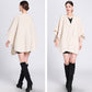 🧣 60% OFF NOW! ✨ Women's Elegant Faux Wool Wrap Shawl - Soft Thermal Lining with Hidden Pocket for Versatile Style & Comfort 🌸🛍️