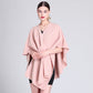🧣 60% OFF NOW! ✨ Women's Elegant Faux Wool Wrap Shawl - Soft Thermal Lining with Hidden Pocket for Versatile Style & Comfort 🌸🛍️