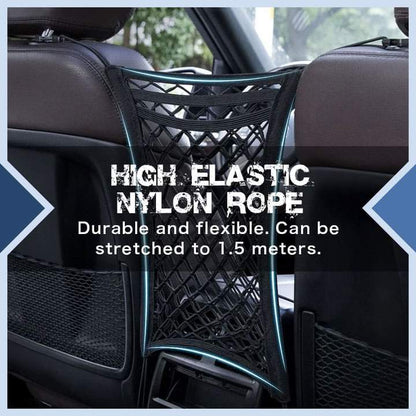 🎉 2026 Sale — Over 14,000 Sold! 🚗 3-Layer Car Trunk Net Organizer – Heavy-Duty Mesh, Elastic & Secure – Keeps Kids, Pets & Cargo in Place! ✨
