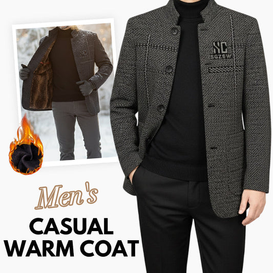 🧥 69% OFF NOW! 🔥 Men's 3D Fit Winter Coat - Thickened & Windproof, Ideal for Cold Weather Outdoors ❄️✨