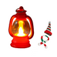 ⛄ 50% OFF NOW! ✨ Mini Snowman Lantern - LED Light with Removable Hat & Scarf for Festive Holiday Decor 🎄💡