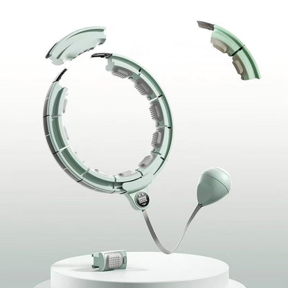 💃 69% OFF NOW! ✨ Smart Fitness Hoop with Counter - Dynamic Motion Sensor & Adjustable Resistance for Effective Waist Training 🔥🎯