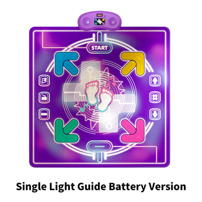 💃 LAST DAY 50% OFF! ✨ Bluetooth Music & Light Interactive Dance Mat - LED Color Changing with 3 Modes for Kids & Family Parties 🎵🌈