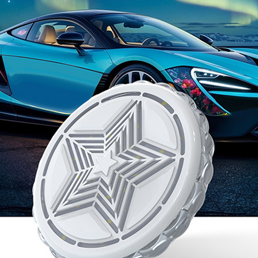 ✨ BUY 3 GET 4! 💡 MAGNETIC CAR ROOF LIGHT - 3 Color Modes & Memory Function, Rechargeable LED Lamp for Car/Camping/Emergencies 🚗🔋