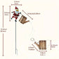 🎄50% OFF🔥Solar Christmas Santa Decor｜5 Styles, Weather‑Resistant LED Garden Pathway Lights 🎁