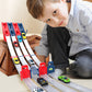 🏎️ 50% OFF NOW! DOUBLE THE TRACK, DOUBLE THE FUN! ✨ Dual Toy Car Launcher Racing Track Set - 2 Launchers with 360° Loops & 6 Speed Modes for Competitive Sibling Play! 🚗✨