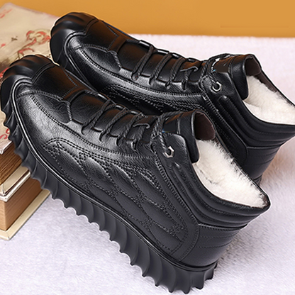 👢 69% OFF NOW! ✨ Men's Warm-Lined High-Top Winter Boots - Waterproof & Thermal Insulated with Anti-Slip Sole for Extreme Cold ❄️🛡️