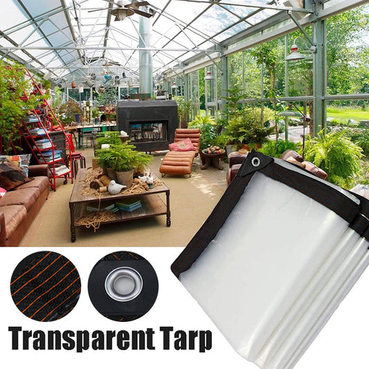 🎉 2026 Sale — Over 36,000 Sold! 💞 Heavy-Duty Transparent Waterproof Insulated PE Tarp ✨