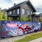 🎄 LIMITED-TIME 50% OFF 🎅 Outdoor Christmas Hanging Banner — Fade-Resistant Santa Design
