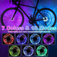🚲 BUY 3 GET 1 FREE! ✨ LED Bike Wheel Hub Light – Night Riding Safety, Colorful Dynamic Modes & Waterproof Easy Install 🌈🔧