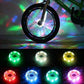 🚲 BUY 3 GET 1 FREE! ✨ LED Bike Wheel Hub Light – Night Riding Safety, Colorful Dynamic Modes & Waterproof Easy Install 🌈🔧