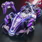 🎉 Christmas Special! 🏎️ Cool Remote Control Racing Car – Smoke Effect, 360° Drift Mode & LED Lights, Gesture Control Option ✨