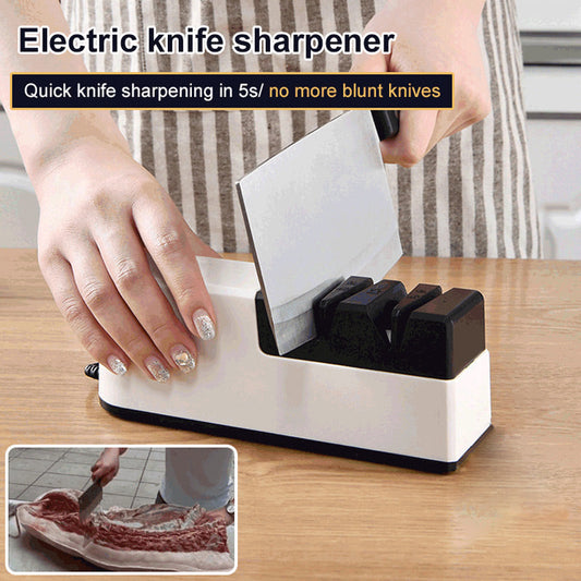 🔪 60% OFF NOW! ⚙️ Professional Electric Knife Sharpener – Fast & Precise Sharpening, Multi-Angle Guide for Kitchen & Outdoor Knives ✨📦