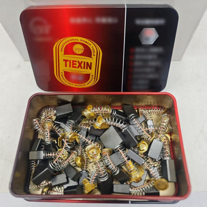 🔧 60% OFF NOW! ⚙️ Carbon Brush Set for Electric Tools – Universal Replacement, Extends Tool Life & Ensures Stable Performance ✨📦