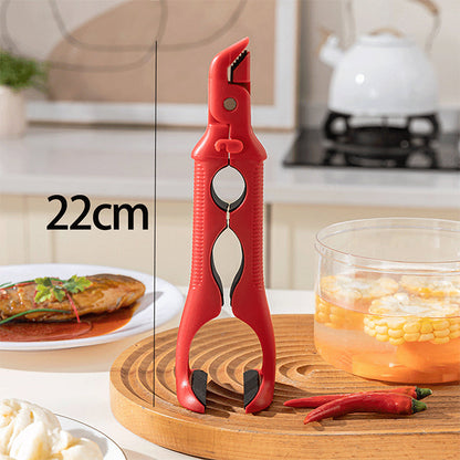 🍽️ 50% OFF NOW! 🎅 3-in-1 Bowl & Plate Clamp – Non-Slip Grip, Space Saving & Easy Clean 🎁