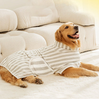 🐶 50% OFF NOW! 🛁 Soft Absorbent Dog Bathrobe – Quick-Drying, Skin-Friendly & Antibacterial – Perfect for Post-Bath & Swimming ✨