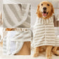 🐶 50% OFF NOW! 🛁 Soft Absorbent Dog Bathrobe – Quick-Drying, Skin-Friendly & Antibacterial – Perfect for Post-Bath & Swimming ✨