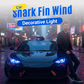 🚗 BUY 3 GET 1 FREE ! ✨ Car Shark Fin Wind Decorative Light – LED Ambient Glow, Aerodynamic Styling & Easy-Adhesive Installation 🚀