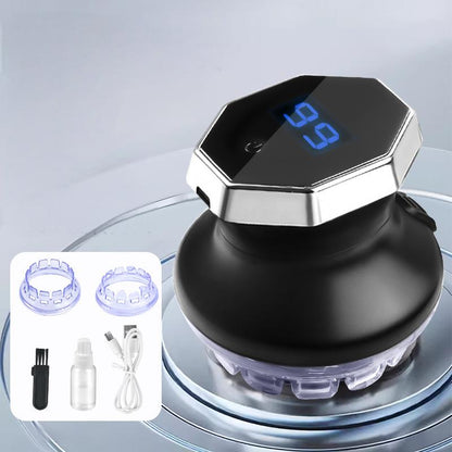 ✂️ 60% OFF NOW ! 💡 Circular Electric Hair Clipper with LED Display – Self-Sharpening Blade, Adjustable Guard & Cordless Design ⚡