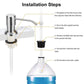 🎉 2026 Sale — Over 16,000 Sold! 🧼 Kitchen Sink Soap Dispenser – No More Crawling Under the Sink – Pump It Straight from the Big Bottle ✨