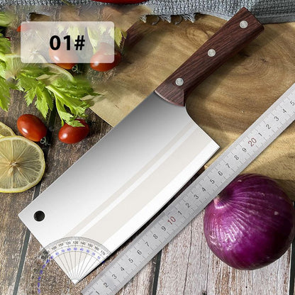 🎉 2026 Hot Sale — Over 32,000 Sold! 🔪Hand Forged High Carbon Steel Chef Knife｜Anti-Rust Multi-Purpose Kitchen Cleaver ✨