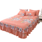 🛏️ 50% OFF NOW! 🎀 3-Piece Ruffled Bed Skirt Set – Elegant Design, Easy Fit & Complete Coverage 🛌