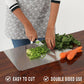 🎉 2026 Sale — Over 45,000 Sold! 🔪 304 Stainless Steel Cutting Board – Hygienic, Mold-Resistant, Easy Clean – The Last Board You'll Ever Need! ✨