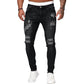 👖 50% OFF NOW! 🔥Men’s Stylish Distressed Skinny Jeans – Edgy Ripped Design & Slim Tapered Fit ✨