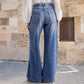 🌟 50% OFF NOW! 👖 Women's Vintage High-Waist Wide-Leg Jeans – Retro Charm & Modern Comfort ✨