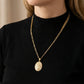 ⛪ 50% OFF NOW! ✨ Gold-Tone Virgin Mary Pendant – Stainless Steel, Hypoallergenic & Meaningful Gift 🕊️