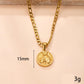 ⛪ 50% OFF NOW! ✨ Gold-Tone Virgin Mary Pendant – Stainless Steel, Hypoallergenic & Meaningful Gift 🕊️
