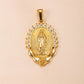 ⛪ 50% OFF NOW! ✨ Gold-Tone Virgin Mary Pendant – Stainless Steel, Hypoallergenic & Meaningful Gift 🕊️
