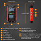 🔋 60% OFF NOW! 🔌 USB Rechargeable Digital Multimeter – True RMS, Auto-Ranging & Backlit LCD Display, CAT III 1000V 🛡️