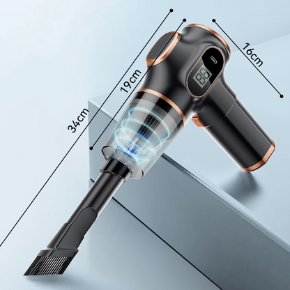 🚗 60% OFF NOW! ✨ 4 in 1 High Power Cordless Car Vacuum Cleaner – Strong Suction, Long Battery Life & Versatile Attachments 🍃